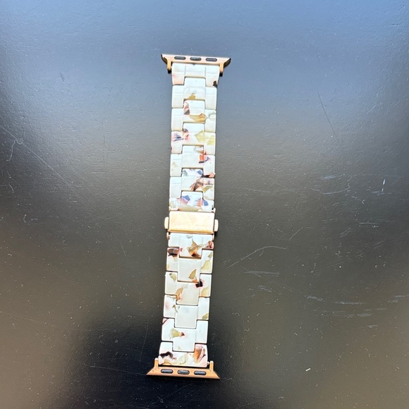 Apple Accessories - Apple Mosaic Resin Watch Band with Rose Gold Hardware
